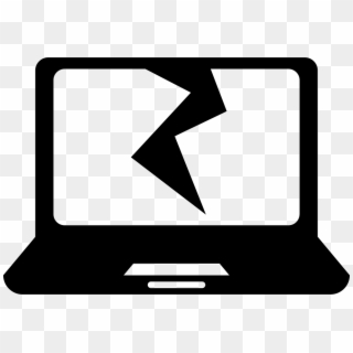 Laptop Svg Png Icon Free Download Onlinewebfonts - Broken Laptop Icon Png, Transparent Png