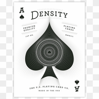 Density Deck A Spades Poster Original - Poster, HD Png Download