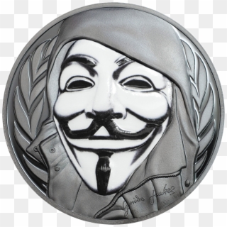 Guy Fawkes Mask - Guy Fawkes Mask Art, HD Png Download