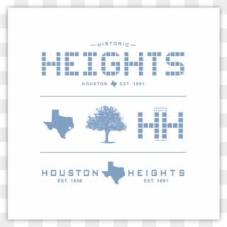 Heights Design Collection - Texas License Plate, HD Png Download