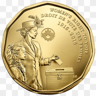 100th Anniversary Of Women's Right To Vote Coin Pack - Women's Right To Vote Loonie, HD Png Download