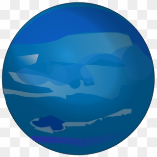 Discovery Of Neptune Uranus The Planet Neptune - Neptune Planet Cartoon Png, Transparent Png