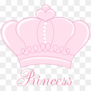 Pink Crown Princess Shower Curtain By Gigglish Png - Illustration, Transparent Png