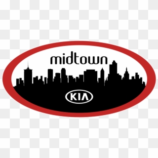 G Midtown Kia Logopng - Tulsa Skyline Silhouette, Transparent Png