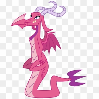 Ballista The Pink Dragoness Vector By Pink1ejack - My Little Pony Pink Dragon, HD Png Download