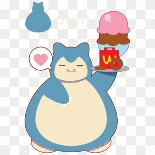 Hungry Snorlax - Cartoon, HD Png Download