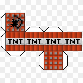 Printable Minecraft Tnt Box, HD Png Download