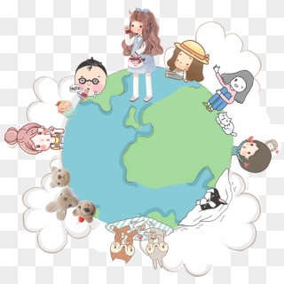 Show Your Character And Your Arts For The Whole World - Pastel World Png, Transparent Png