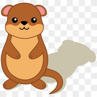 Shadow Clipart Hamster - Groundhog Clipart, HD Png Download