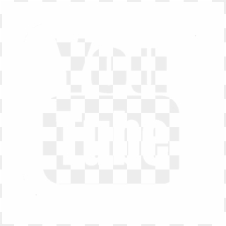 white youtube logo png transparent background