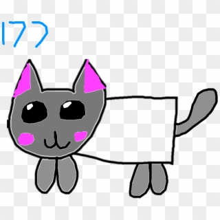 Nyan Cat - - Cartoon, HD Png Download