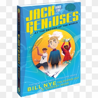 Jack And The Genius Book - Book Cover, HD Png Download