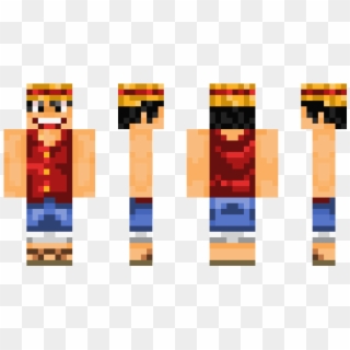 Mcpeskin Minecraft Skins De Luffy Hd Png Download 750x442 879937 Pngfind