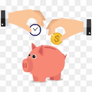 Piggy Bank Saving Money - Piggy Png Bank Clipart, Transparent Png