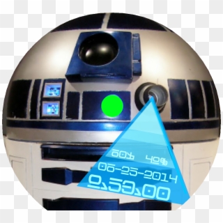 R2d2 Hologram Watch Face Preview, HD Png Download