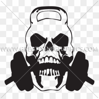 825 X 825 0 - Kettlebell Logo Skull, HD Png Download