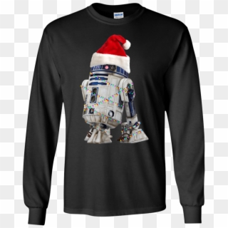 Star Wars R2d2 Christmas Led Light Christmas Ls Shirt - Disney Cats And She Lived Happily Ever After, HD Png Download
