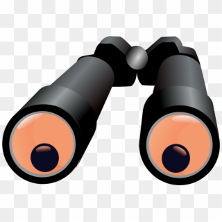 This Free Icons Png Design Of Binoculars With Spying, Transparent Png