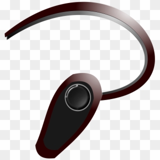 This Free Icons Png Design Of Bluetooth Headset Brown, Transparent Png