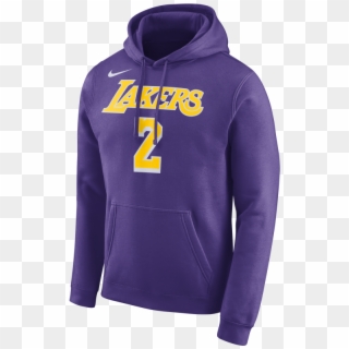 Nike Nba Los Angeles Lakers Lonzo Ball Hoodie Por €65,00 - Lakers Hoodie Nike, HD Png Download