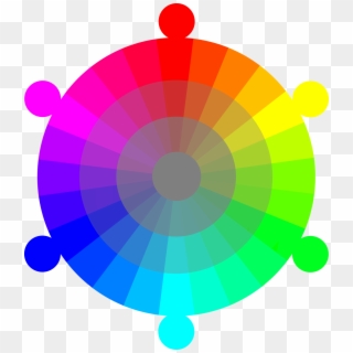 Rgb Cmyk Hour With Tones Pinterest Rgbcmyk - Color Wheel 24 Color, HD Png Download