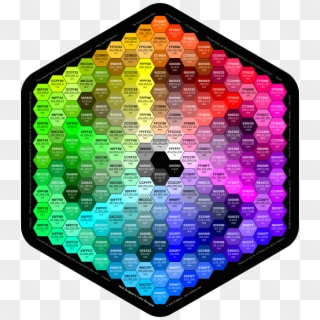 Color Hexagon - Hex Color Wheel, HD Png Download