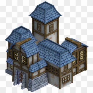 Epic Rpg Buildings - Draw Isometric Fantasy City, HD Png Download