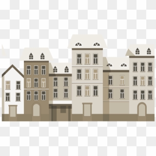 Cropped-houses - House, HD Png Download