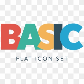 Basic Flat Icon Set - Basic Icon, HD Png Download