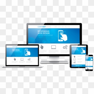 A Responsive Website Dynamically Re Sizes Its Layout - Responsive Websites Png, Transparent Png