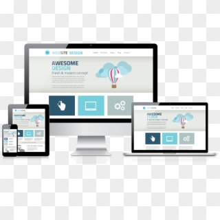 Online Marketing Company In Roseville - Modern Web Design Concept, HD Png Download
