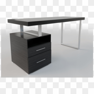 Black Office Desk Imeshh - Coffee Table, HD Png Download