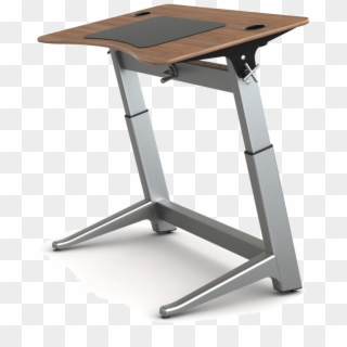 Standing Chair Adjustable Desk Height Adjustable Desk - Standing Office Work Table, HD Png Download