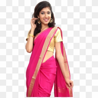 Mysure Silk Saree - Plain Mysore Silk Sarees Online, HD Png Download