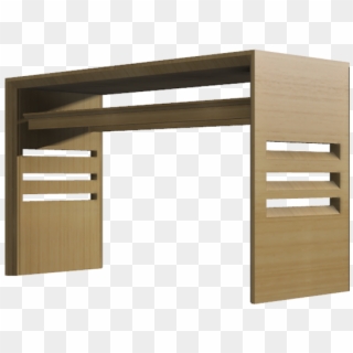 This Is A Table Used Every Day For Computer Programming - Bookcase, HD Png Download