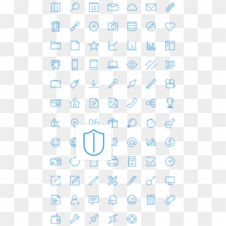 Uxpin Icon Set For Free - Number Minimalist Design, HD Png Download