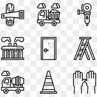 Clip Art Freeuse Urban Icons Free And Construction - Actions Icons, HD Png Download