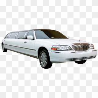 Limo Png - Lincoln Town Car Limousine Png, Transparent Png