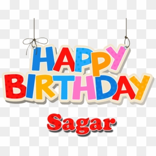 Sagar Happy Birthday Name Png - Happy Birthday Faiza Cake, Transparent Png