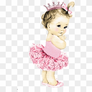 Black Baby Png - Vintage Princess Baby Girl, Transparent Png