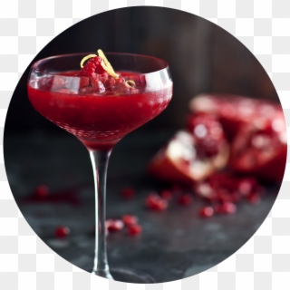 Bebidas Preparadas Con Vodka - Pomegranate Cocktail, HD Png Download