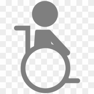 Clip Art , Png Download - Person In A Wheelchair Clipart, Transparent Png