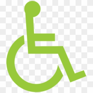 Wheelchair, Person, Pictogram, Disabled, Sign, Restroom - Wheelchair Symbol, HD Png Download