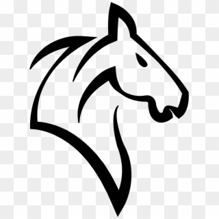 Horse Logo Comments - Horse Head Outline Icon Png, Transparent Png