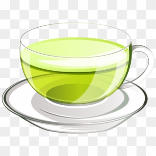 Free Png Download Cup Of Green Tea Png Vectorpicture - Green Tea Vector Png, Transparent Png