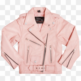 Biker Leather Jacket Free Png Image - Best Pink Leather Jackets, Transparent Png