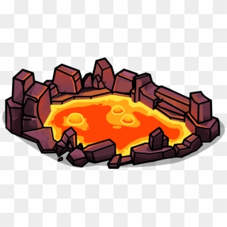 3958 X 1991 5 - Cartoon Lava Puddle, HD Png Download