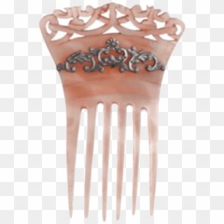 Pink Hair Comb Polyvore Moodboard Filler Hair Png, - Old Fashioned Hair Combs, Transparent Png
