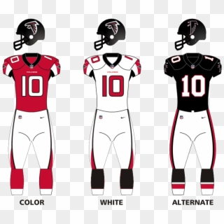 Atlanta Falcons Unif 16 - Atlanta Falcons Uniforms 2018, HD Png Download