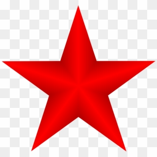 Red Star Clipart Stock - Illustration, HD Png Download